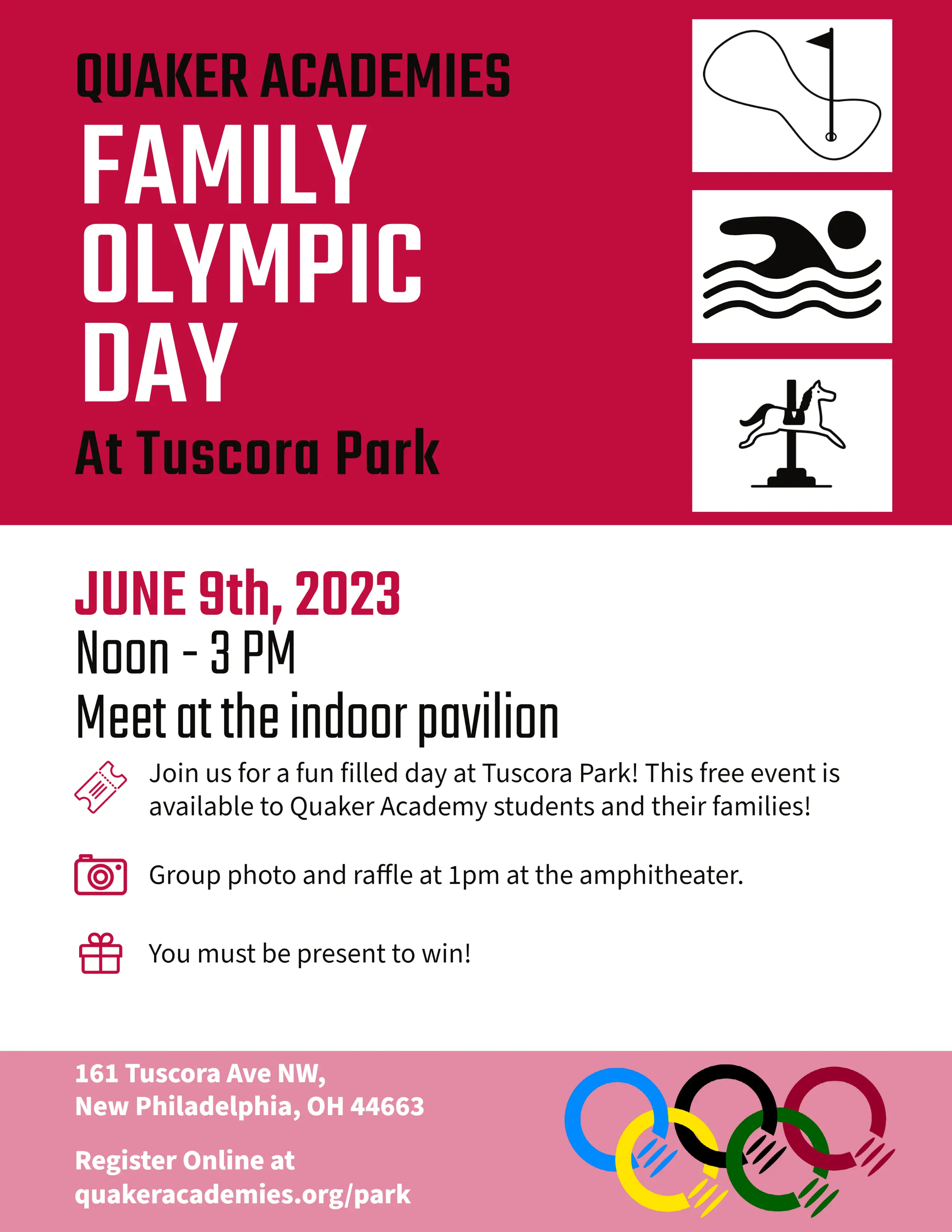 Family Olympic Day at Tuscora Park